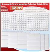 Urdar Brunnr Double Sided Tape for Picture Poster Decorations, Removable Strong Mounting Adhesive...