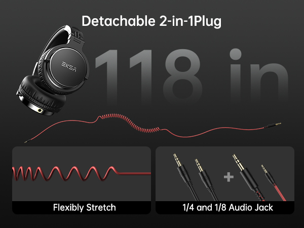 Wired Over Ear Headphones