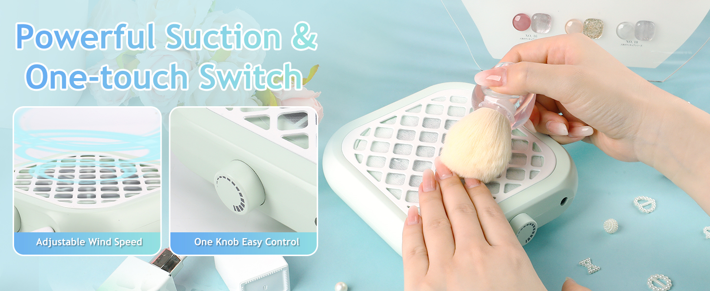 Mini Nail Dust Collector