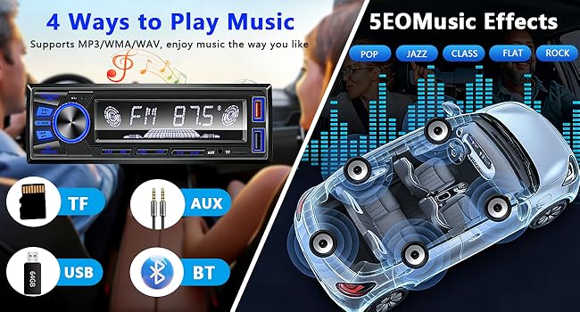 Bluetooth Hands Free Calling &amp;amp; Music Streaming