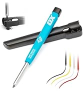 OX Tools Carpenter Pencils Pro Tuff Carbon Marking Pencil Mechanical Construction Pencil With 4 L...