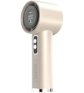 Mulstio 100 Speed Quiet Handheld Fan, 3000mAh Rechargeable Personal Desk Fan with Digital Display...