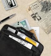 RAINSMORE Laptop Bag Leather briefcase 16 Inch Vintage Messenger Bag for Men Large Crossbody Shou...