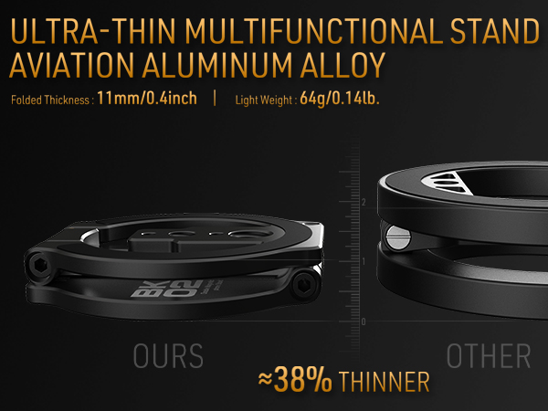 dual magnetic phone stand