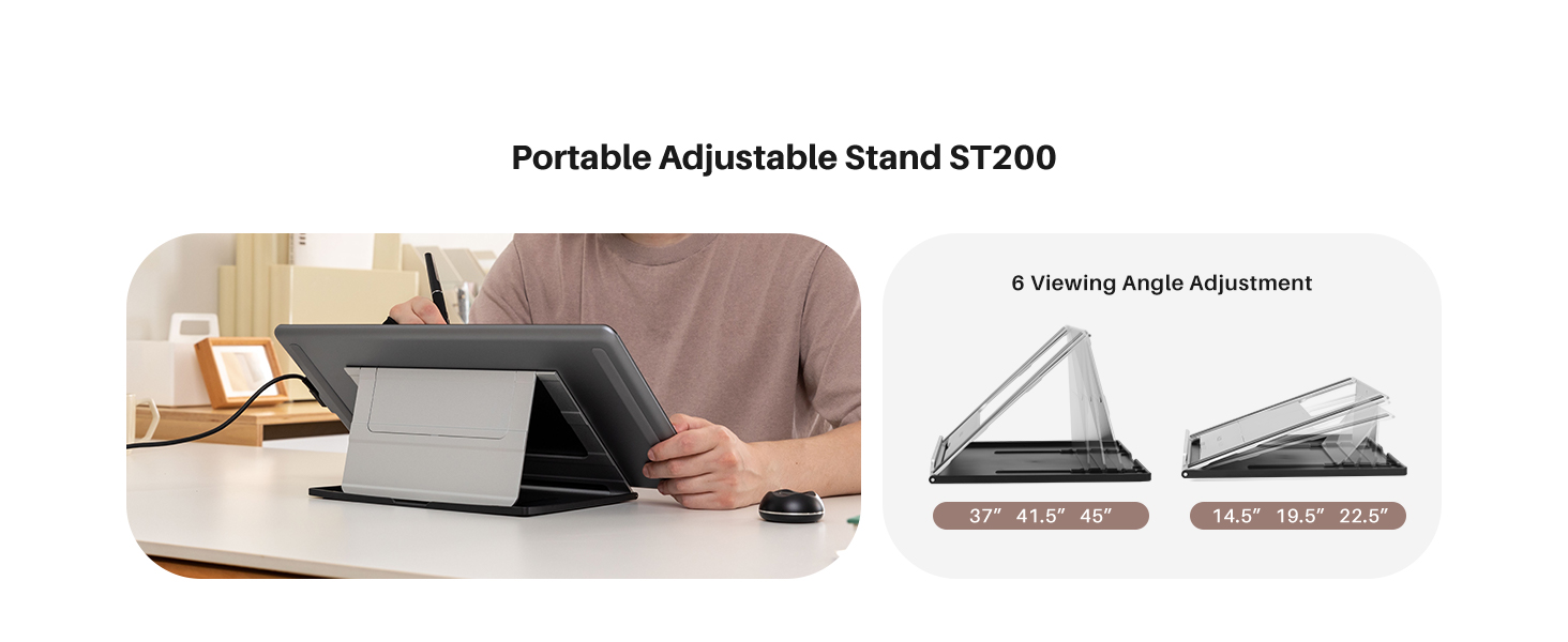 Kamvas Pro16 V2 Portable Adjustable Stand