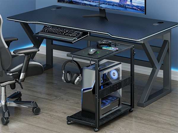 computer tower stand for gaming