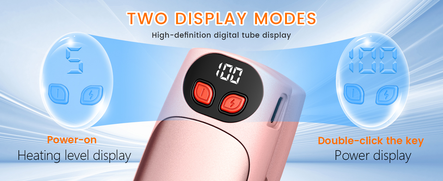 Portable Hand Warmer of 6000mAh