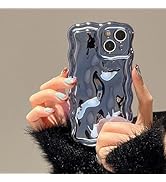 blue case 3D case Electroplate Plating case Meteorite case bubble case wavy case cute case