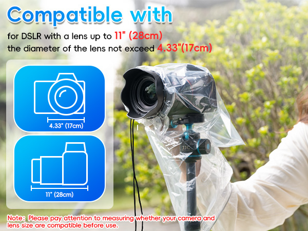 Camera Lens Rain Cover