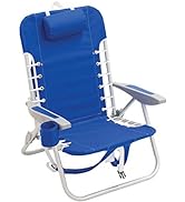RIO BEACH 4-Position Lace-Up Backpack Folding Beach Chair