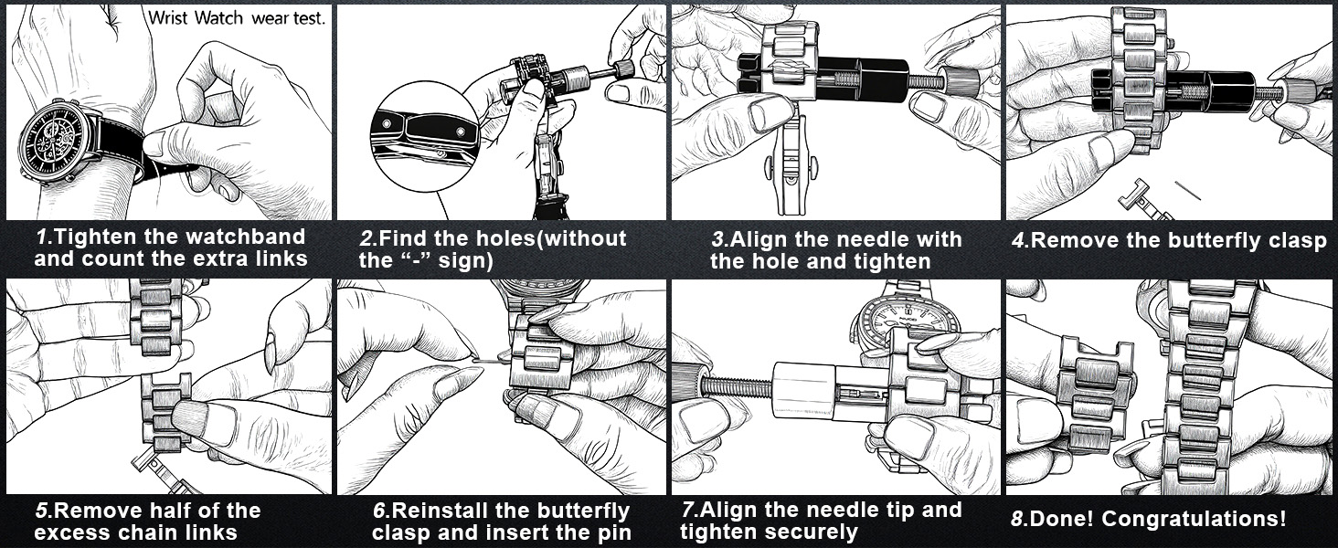 watch link removal kit