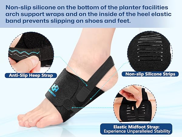 arch support straps for feet arch support sleeves women