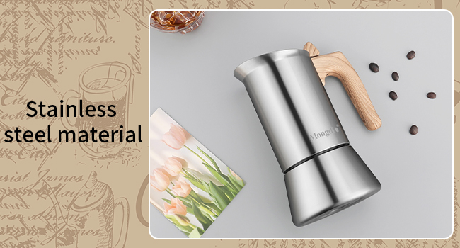 Stainless Steel Moka Pot