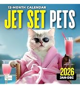 2026 Wall Calendar, Funny Dog &amp; Cat Calendar 12 Month Planner - Big Large Wall Calendar for Offic...