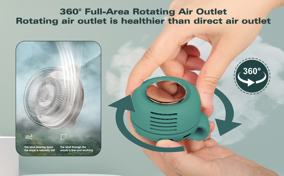 clip fan for shirt,portable silent mini bladeless electric fan