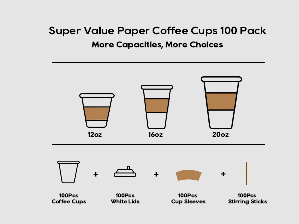 coffee cups with lids