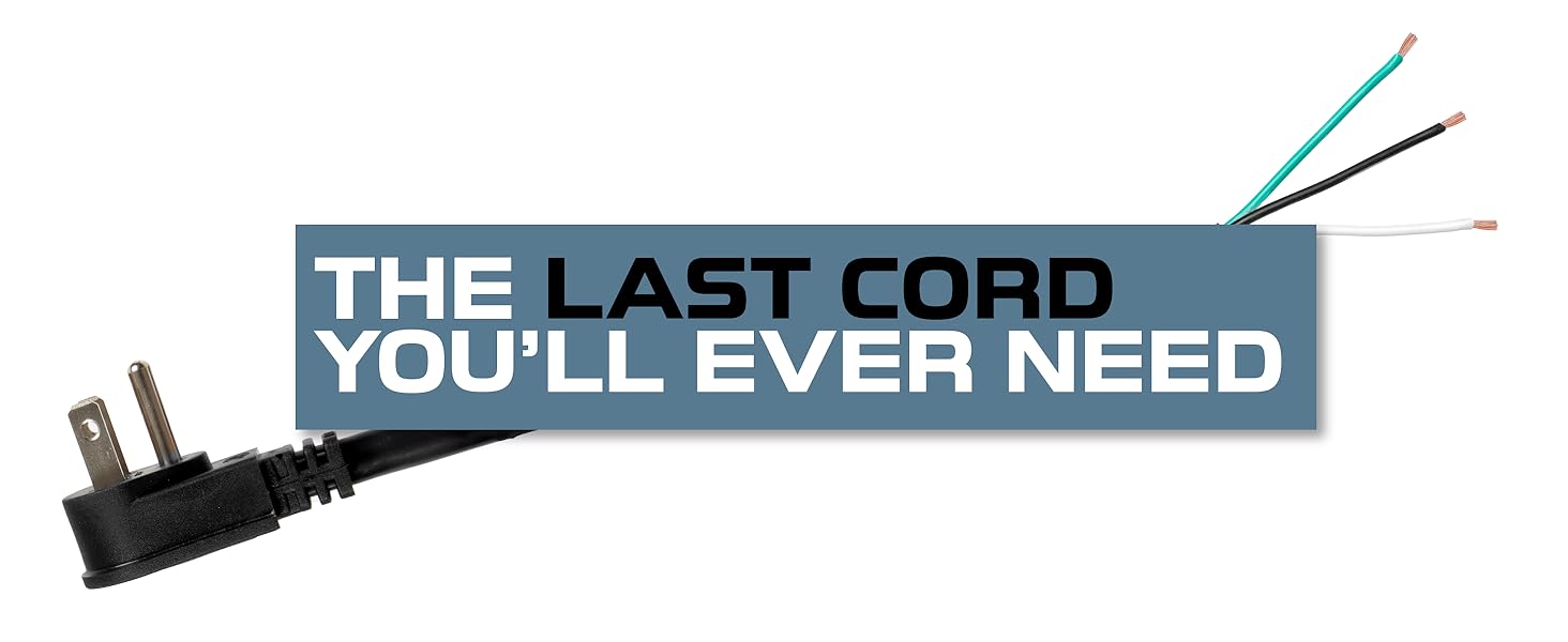 IFC 90 Degree Slim Plug Head Replacement Power Cord