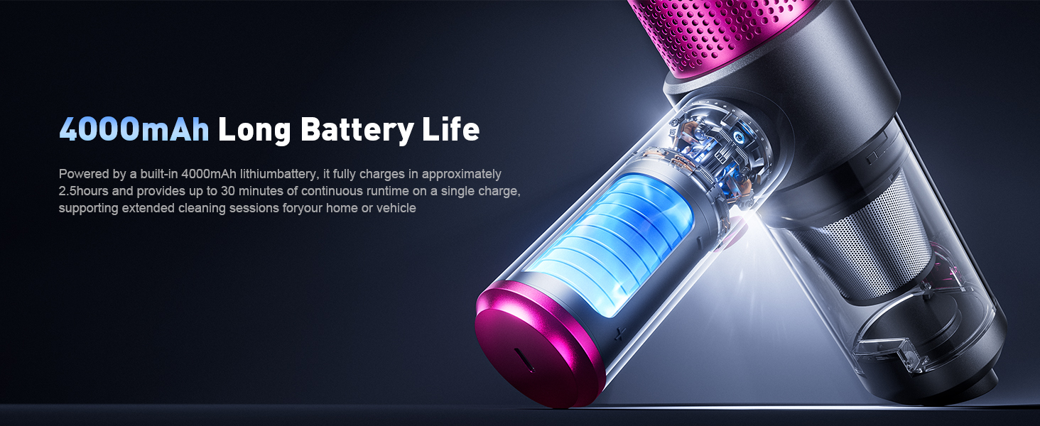 hand vacuum cordless rechargeable