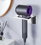 Hair Dryer Holder Wall Mounted, Hair Tool Organizer for Blow Dryer Holder Stainless Steel, Bathro...