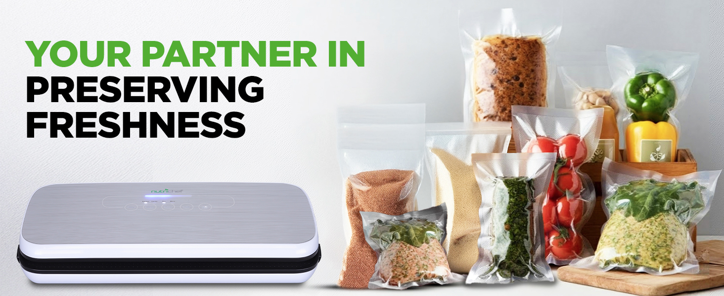 freshness preservation vacuum bags vegetables fruits airtight kitchen storage