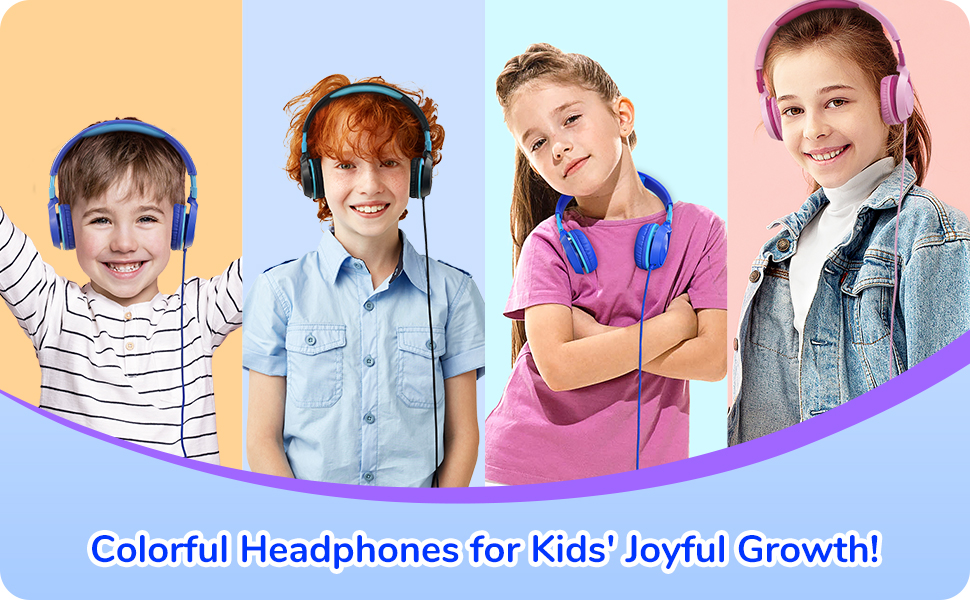 kids Headphones wired