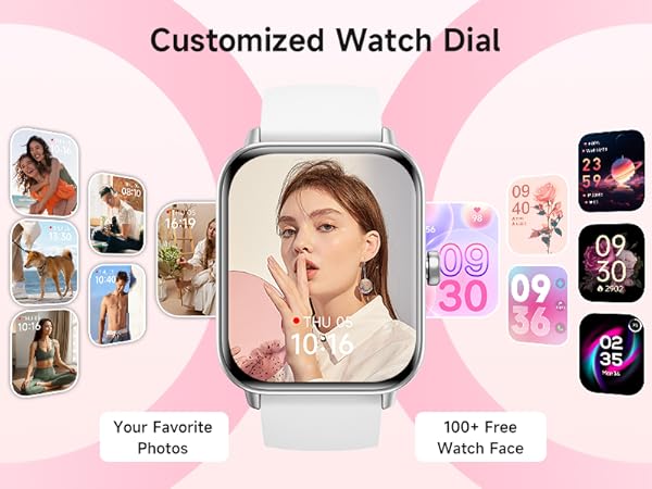Smart Watch for Women Android &amp;amp; iPhone, IP68 Waterproof Activity Fitness Tracker