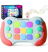 Azyh Fast Push Game Fidget Toys Handle, Upgraded Flashing Quick Press Games Pro for Kids, Speed P...