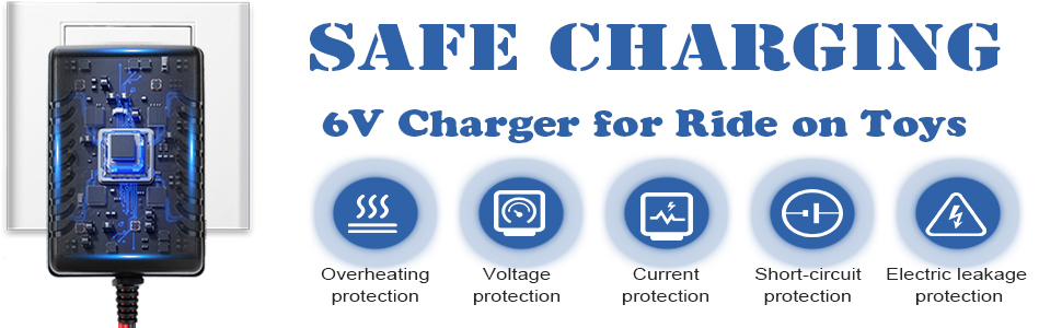 6v charger for ride on toys