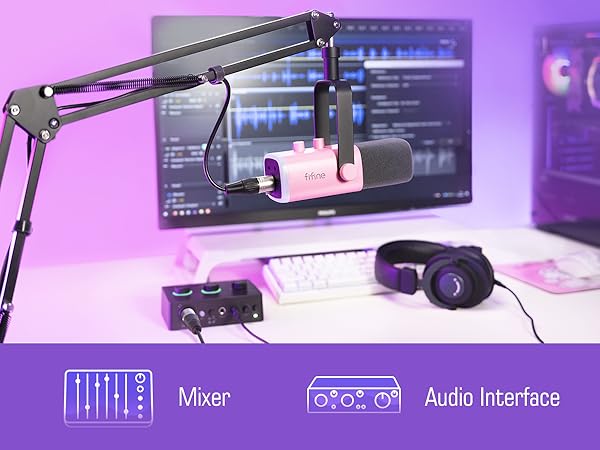 broadcasting microphone