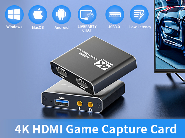  4K HDMI Game Capture Card