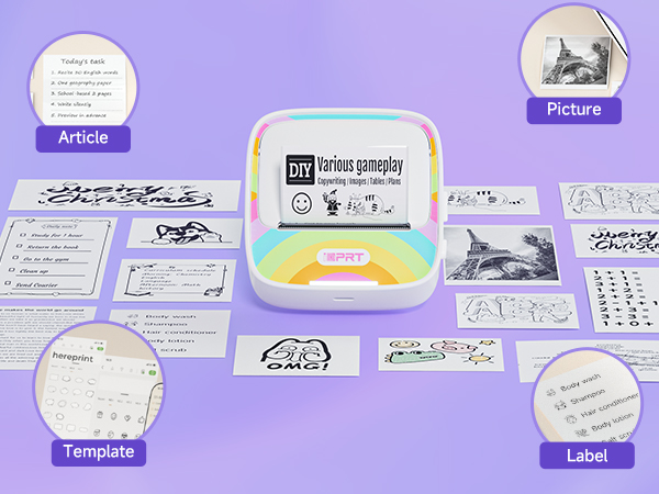 mini sticker machine