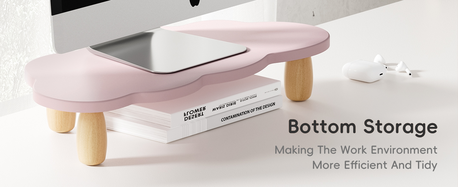 cloud-shaped monitor stand