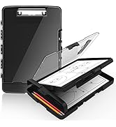Sooez Original Clipboard with 2 Storage &amp; Pen Holder, Heavy Duty Clip Boards 8.5x11 with Dual Sto...