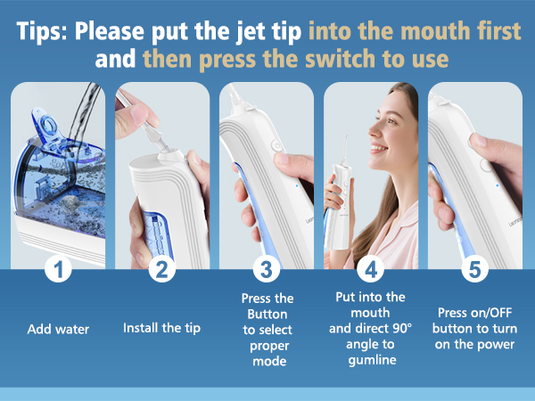 water flosser