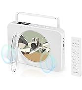 SHIWAKOTO Portable CD Player with Bluetooth CD Player for Home with FM Radio, Timer, USB &amp; AUX In...