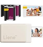 Liene Pearl N200 Pro Portable Photo Printer, Instant Mini Picture Printer for iPhone Smartphone, ...