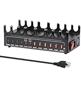 360W Charging Station for Multiple Devices, 12-Port USB C Charging Station with Double 45W PD PPS...