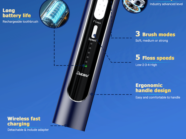 electric flosser toothbrush