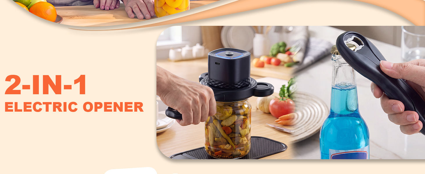 electric jar opener for seniors rechargeable