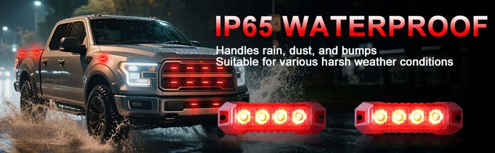 waterproof grille lights