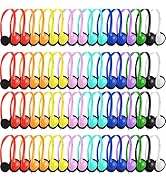 100 Pack Bulk Headphones for Classroom Kids School Students K-12,Wholesale Children Class Set Wir...