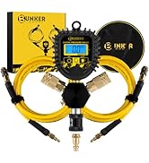 BUNKER INDUST 2 Tire Inflation Deflation System, Rapid High-Flow Air Up Down Kit with Digital Tir...