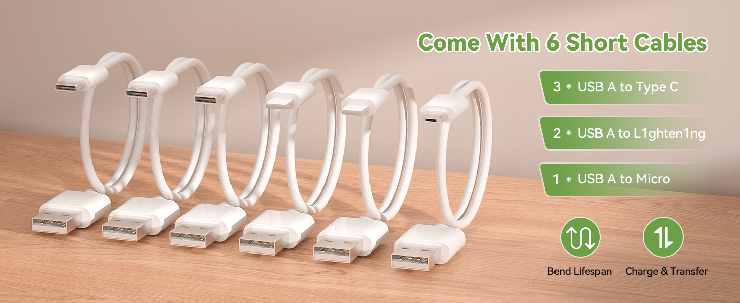 Pezin &amp;amp; Hulin Bamboo Charging Station Organizer for Multiple Devices