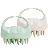 HEETA Scalp Massager Hair Growth with Soft Silicone Bristles to Remove Dandruff and Relieve Itchi...