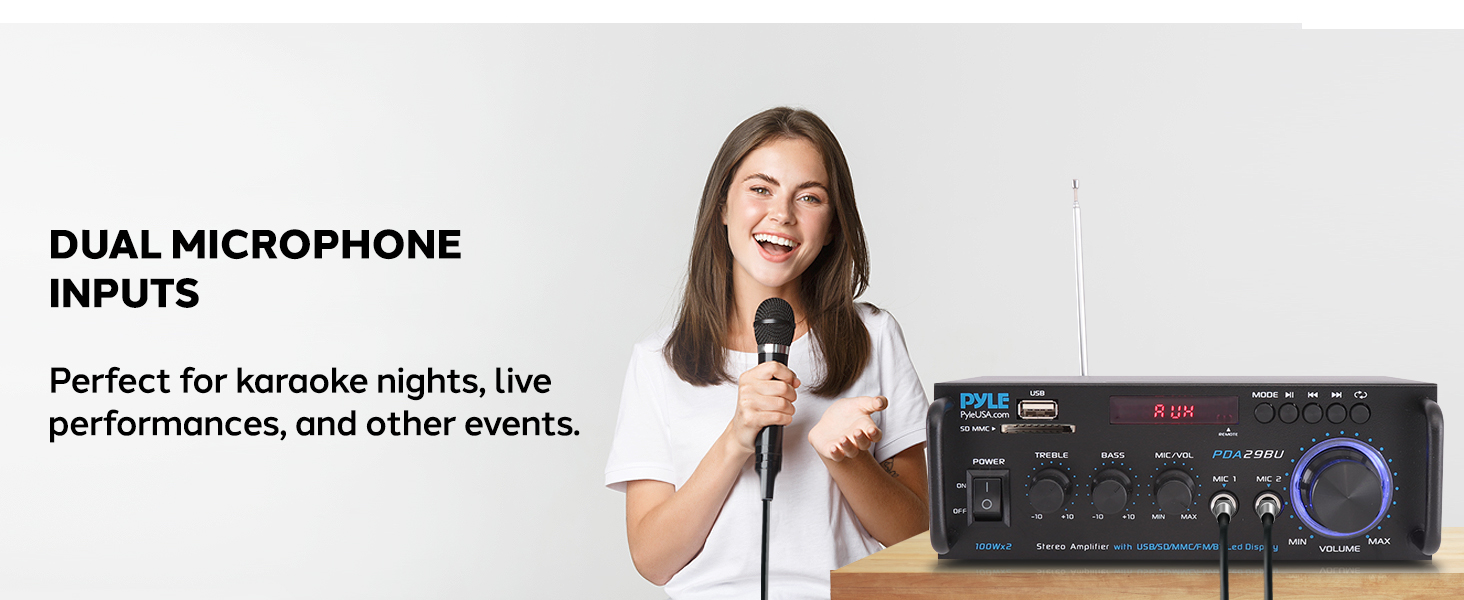 home stereo system components amplifier amp audio receiver bluetooth amplificador canales