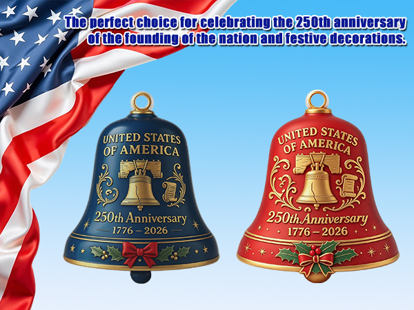 usa 250th anniversary ornament