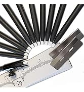 Ink Permanent [12 Pack] Brow Mapping Pencil, Microblading Pencil for Eyebrows, Brow Pencil Mappin...