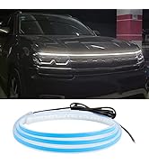 Led Lights for Car, Exterior Lights for Cars 59 Inch Car Hood Led Strip 12V White Car Hood Light ...