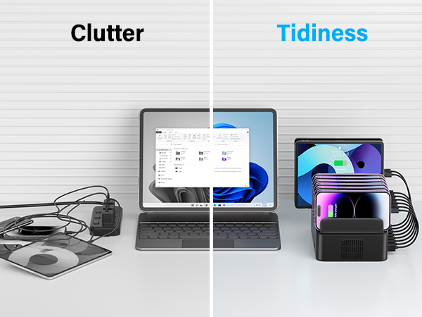  Charging Station for Multiple Devices