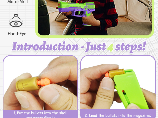 shell ejection pistol